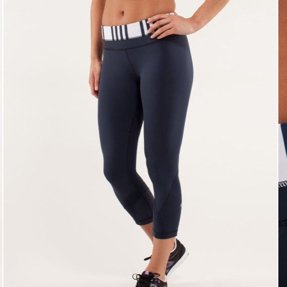 Lululemon Run: Inspire Crop II
Inkwell / Ocean Stripe Inkwell - Picture 3 of 10